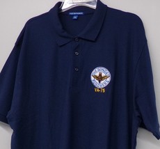 Navy A6 Squadron VA75 Sunday Punchers Embroidered Mens Polo XS-6XL, LT-4XLT New - £21.57 GBP+