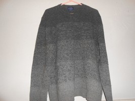 Mens Charter Club Club Room 100% Lambs Wool Sweater.   grey  color.  Sz L - £10.49 GBP