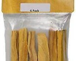 6 Pack Palo Santo Smudge Sticks 3 1/2&quot; - 4&quot; - £16.80 GBP