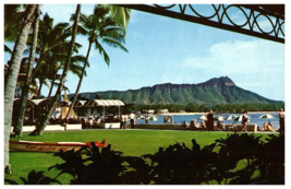 Diamond Head Viewed from the Royal Hawaiian Hotel Postcard - £5.49 GBP