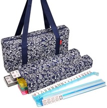 Open Box! Linda Li American Soft Mahjong - White Tiles - Blue Paisley - $99.00