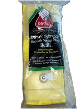 Vintage 2002 O Cedar Power Squeeze Butterfly Sponge Mop Refill #642 New NOS - $17.10