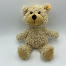 Steiff Plush 11” KNOPF IM OHR Bear Cream Colored Floppy Cuddly Stuffed A... - $14.31