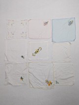 Handkerchief Hankies Embroidered Lot of 9 - $19.95