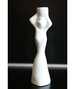 Naaman Porcelain White Candlestick Native Woman Figurine Made in Israel ... - £37.69 GBP