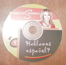 CD AUDIO corso di lingua spagnola spagnolo hablamos espanol 1 poligspagn... - $13.04