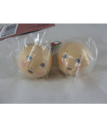 Darice Craft Designer 50mm Blue Eye Girl Wooden Doll Head X2 - $14.88 CAD