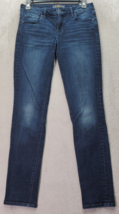 Lucky Brand Jeans Womens Size 4 Blue Denim Dark Wash Cotton Lolita Skinny leg - £18.11 GBP