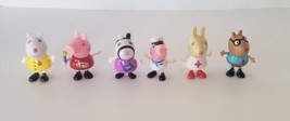 Peppa Pig What I Want To Be Exclusive Set Of 6 Character Figures Toys - £13.23 GBP