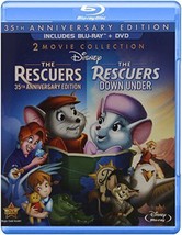 The Rescuers: The Rescuers / The Rescuers Down Under, 35th Anniversary Editi... - £6.29 GBP