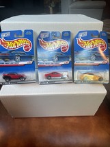 Lot of 3 1999 Hot Wheels First Editions 910-922-928 Jeepster Monte Carlo... - $12.69