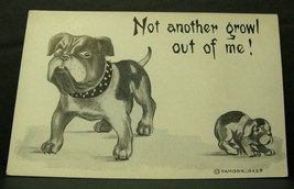 Vintage Postcard Dog Puppy 1909 Comic Signed F A Moss - $2.95