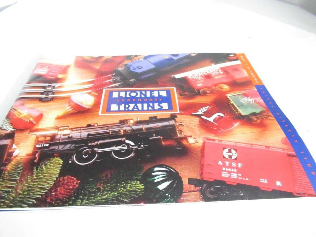 LIONEL TRAINS -1998 CLASSIC VOLUME II CATALOG - GOOD - W75 - $2.65