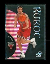 1998-99 Skybox Ex Century See Thru Holo Basketball Card #47 Toni Kukoc Bulls - £7.75 GBP