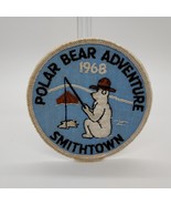 Vintage 1968 Boy Scouts BSA Smithtown Polar Bear Adventure 3&quot; Diameter P... - £10.16 GBP