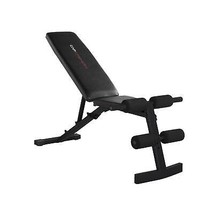 Workout Bench Utility Home Gym Fitness Exercise Adjustable Strength Weig... - £81.38 GBP