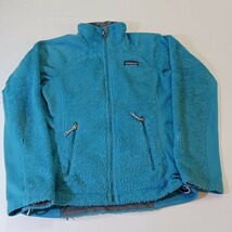 Patagonia Full-Zip Pockets Women’s Turquois Fleece Jacket Long Sleeve Si... - $18.01
