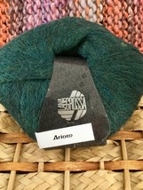 Lana Grossa ARIOSO - Aran wt Merino/Alpaca/Nylon blend yarn color 10 Petrol - £7.70 GBP