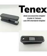 Vintage Tenex Desk STAPLER Gray with White Specks Plastic Taiwan 6.5&quot; Le... - £11.56 GBP
