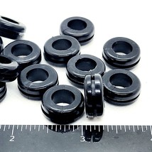 1/2&quot; Panel Hole PVC Wire Grommets 3/8&quot; ID  Hole Fits 1/16&quot; Thick Walls 5/8&quot; OD - £9.21 GBP+