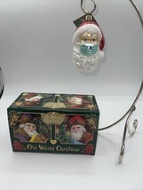 Old World Christmas 40319 Santa With Face Mask Christmas Tree Ornament -New - £11.85 GBP