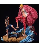 Dressrosa One Piece Monkey D. Luffy Donquixote Doflamingo e Law Action F... - $66.00