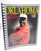 OU Oklahoma Sooners 1996 Football Pre Season Guide Book Media ? XII Vintage - £29.54 GBP