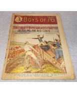 Liberty Boys of 76 Weekly Juvenile American Revolution 1912 Pulp Magazin... - €17,12 EUR