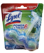 Lysol Power &amp; Fresh 6 Actions Automatic Toilet Cleaner Forest Rain Scent... - £15.57 GBP
