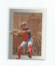 Ivan Rodriguez (Texas Rangers) 1996 Fleer E-XL Defense Insert Card #9 - £6.74 GBP