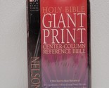 NKJV Giant Print Center-Column Reference Bible Color Maps 993BG Burgundy... - $24.65