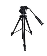 Velbon Tripod DV-48 Camera with Vel-Flo 8 PH-258 Head Video Adjustable Legs - £23.21 GBP