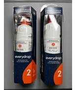 Lot of 2 Everydrop by Whirlpool W10735425 Ice and Water Refrigerator Fil... - £59.06 GBP