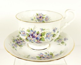 Paragon by Appointment Tea Cup and Saucer England VIOLETS Teacup - £19.82 GBP