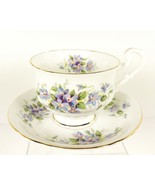 Paragon by Appointment Tea Cup and Saucer England VIOLETS Teacup - £19.71 GBP