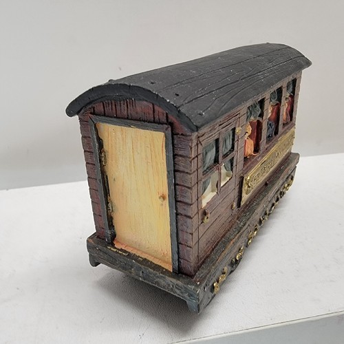 1998 Kemmerer WY Express Train Car JC Penney Home Towne Christmas Village Decor Item image 8