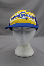 Los Angeles Rams Hat (VTG) - Two Tone Tucker Hat - Adutl Snapback - £43.86 GBP