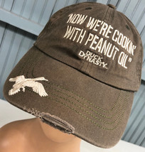 Duck Dynasty Cooking WIth Peanut Oil A&amp;E Adjustable Baseball Cap Hat - £9.20 GBP