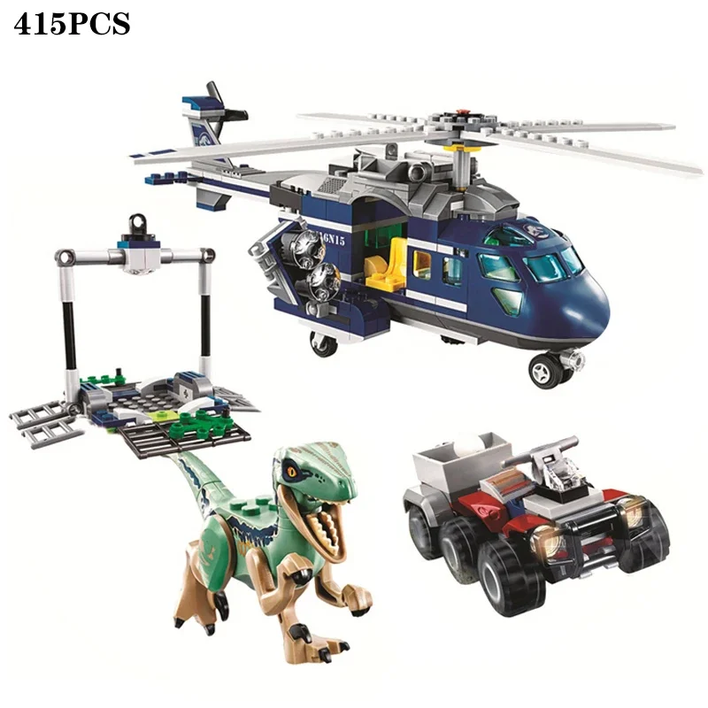 Dinosaur Set Tyrannosaurus Rex vs Ankylosaurus Building Blocks Brick Toy... - $1,083.23 MXN