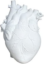 The Defdong Decorative Flower Vase For Home Decor Resin Anatomical White - $37.93