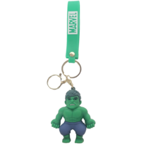 Incredible HULK Keychain Marvel Superhero 3D-PVC Key Chain Backpack Bag ... - $90.40 MXN