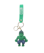 Incredible HULK Keychain Marvel Superhero 3D-PVC Key Chain Backpack Bag ... - $90.40 MXN