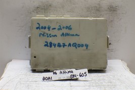 2004-2006 Nissan Altima Fuse Box Relay Unit 284B7AQ004 Module 605 20A1-B4 - £25.44 GBP
