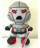 New Large 12&quot; Transformers Plush Megatron. Grey Robot Stuffed Toy. Soft - £11.77 GBP