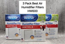 Best Air HW600 Humidifier Replacement Filter 3-Pack Honeywell 615 620 New Filters - £19.08 GBP