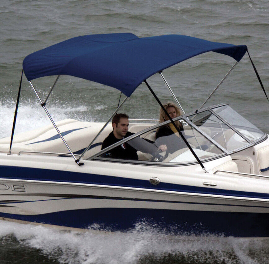 Shademate OV80231OA Royal Bimini Poly Top/Boot Only,3Bow,61-66”Wx6’L,46/... - $226.48