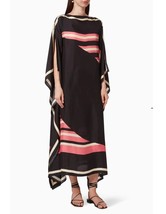 Crepe Silk Printed Kaftan,Fancy Moroccan Kaftan for Women,Caftan for Par... - £40.61 GBP