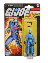 NEW SEALED 2021 GI Joe Retro Cobra Commander Action Figure Walmart Exclusive - £31.84 GBP