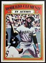 1972 Topps #310 Roberto Clemente In Action Reprint - MINT - Pittsburgh Pirates - £1.54 GBP