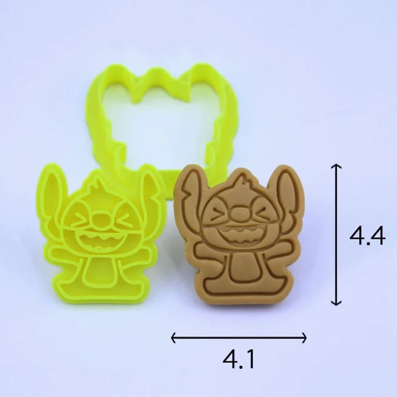 Disney Stitch Cookie Cutter Dumbo Anime Figures Biscuit -Random Color st... - $3.82